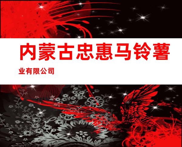 内蒙古忠惠马铃薯业有限公司