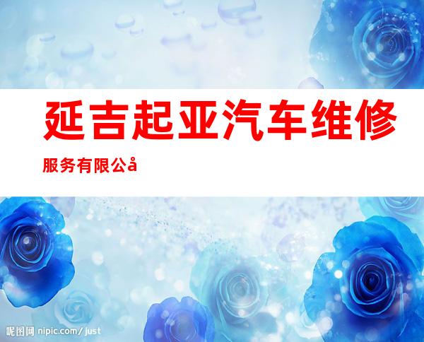 延吉起亚汽车维修服务有限公司