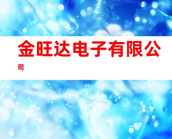 金旺达电子有限公司