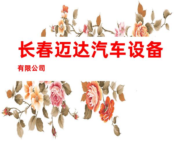 长春迈达汽车设备有限公司