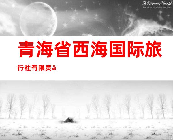 青海省西海国际旅行社有限责任公司